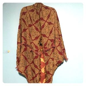 Flowy, printed kimono from Free People